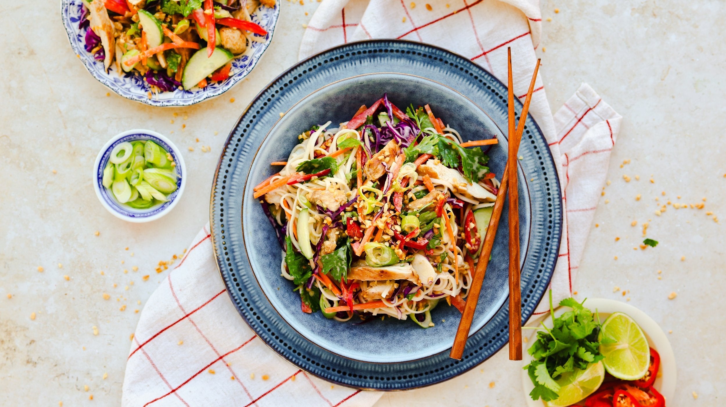 Teriyaki Chicken Noodle Salad – Simply Wholesome Pantry