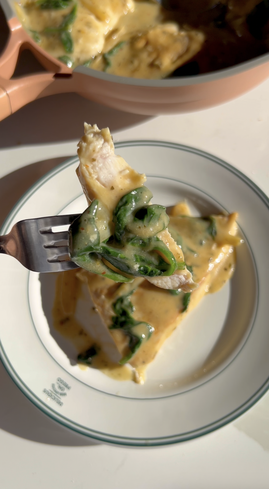 One Pan Creamy Chicken