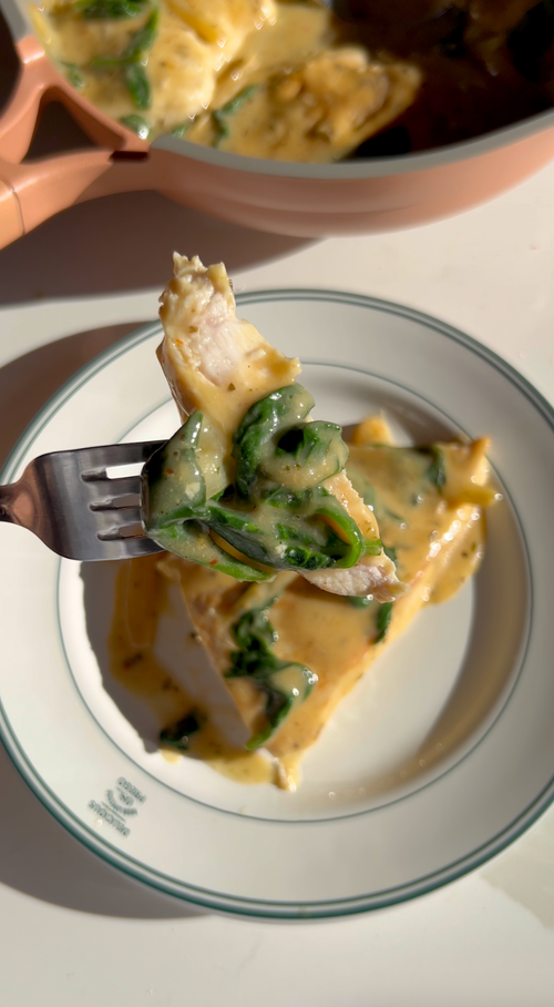 One Pan Creamy Chicken