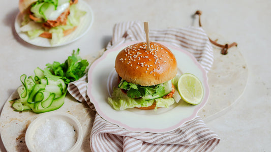 Butter Chicken Burgers