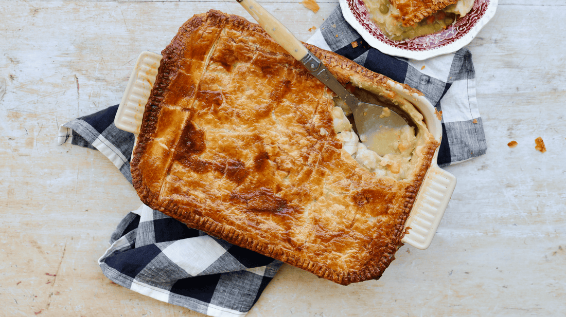 Creamy Country Style Chicken Pie