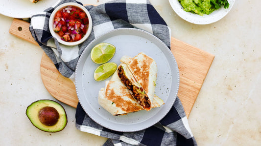 Crispy Black Bean Burritos