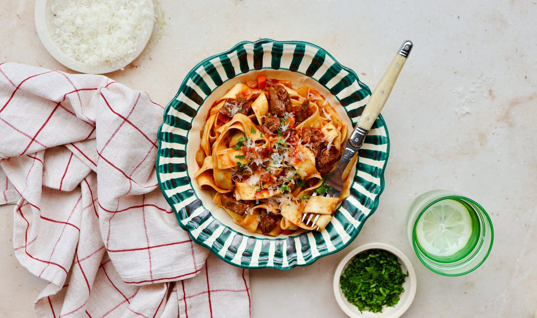 Italian Beef Ragu With Fresh Pasta