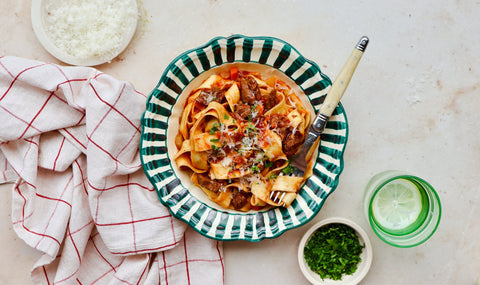 Italian Beef Ragu With Fresh Pasta