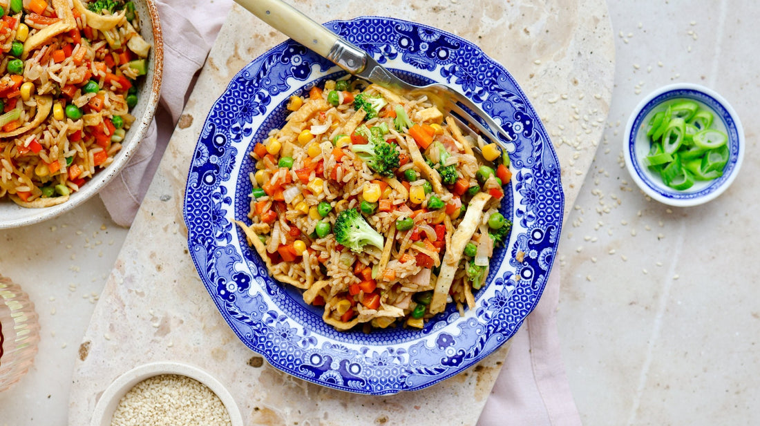 One Pan Easy Weeknight Fried Rice