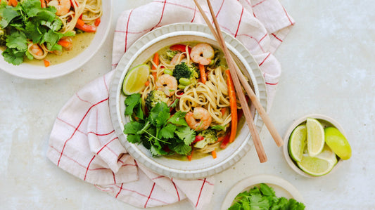 One Pot Thai Green Noodles
