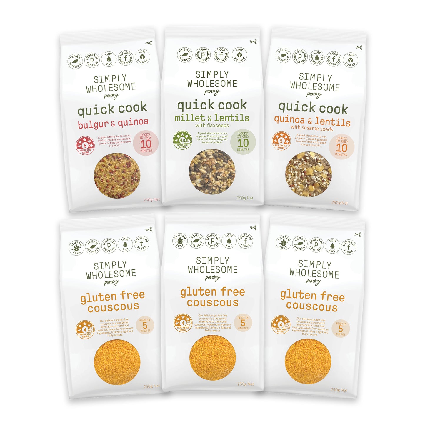 Quick Cook Grains: The Full Set