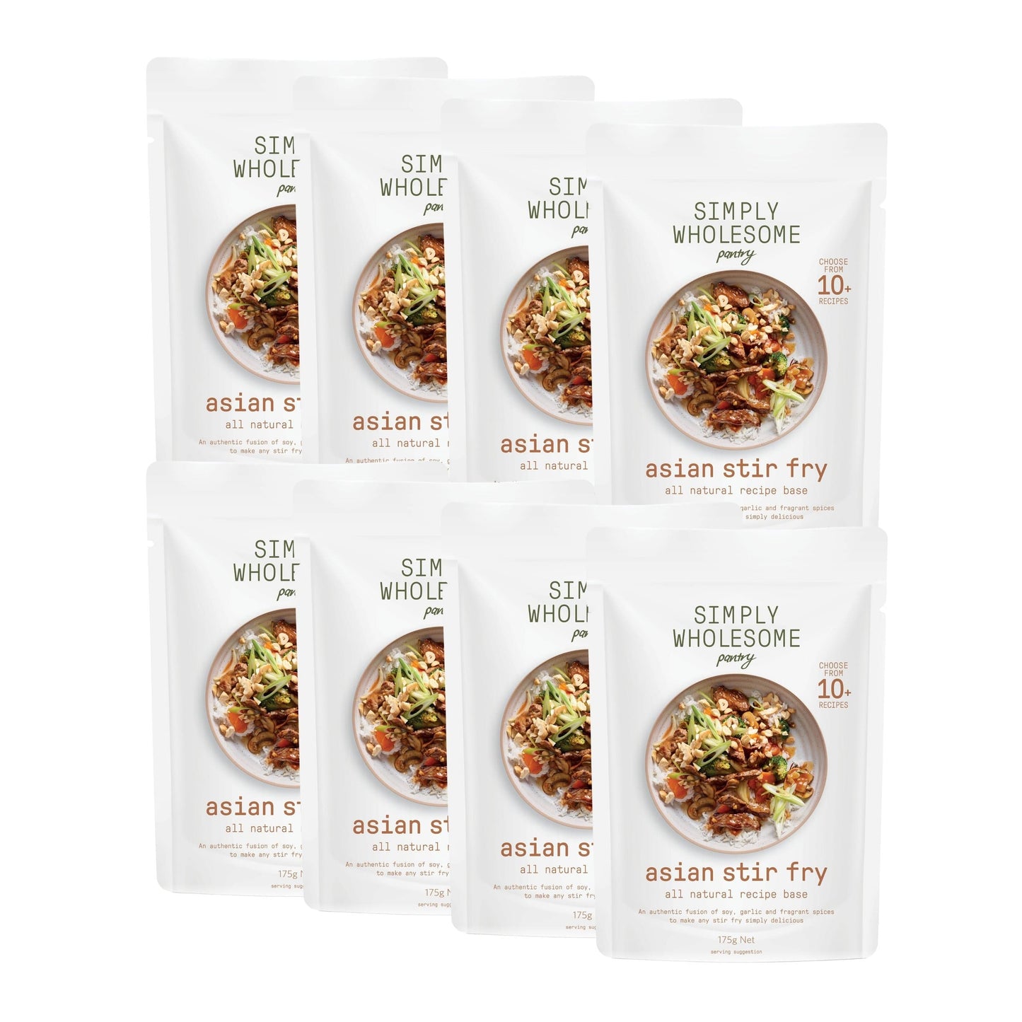 Recipe Base Asian Stir Fry - 8 Pack Bundle