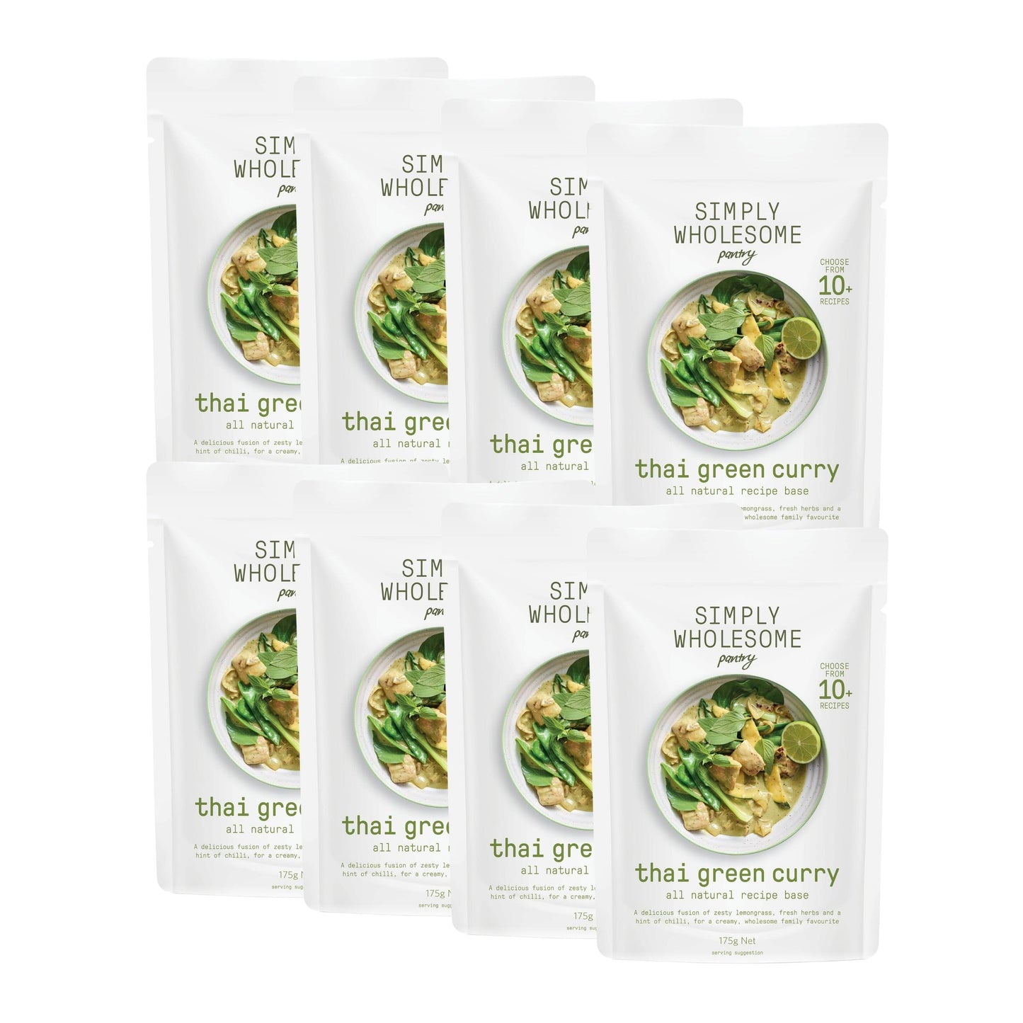 Recipe Base Thai Green Curry - 8 Pack Bundle