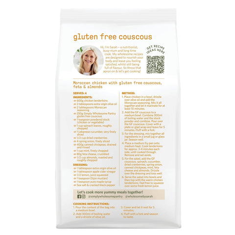 Gluten Free Couscous Quick Cook Grains