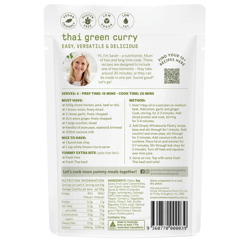 Thai Green Curry Recipe Base
