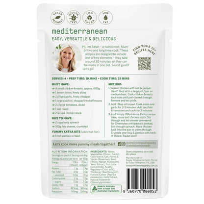 Recipe Base Mediterranean - 8 Pack Bundle
