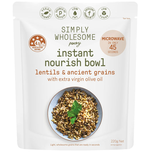Nourish Bowl Lentils & Ancient Grains - 6 Pack Bundle