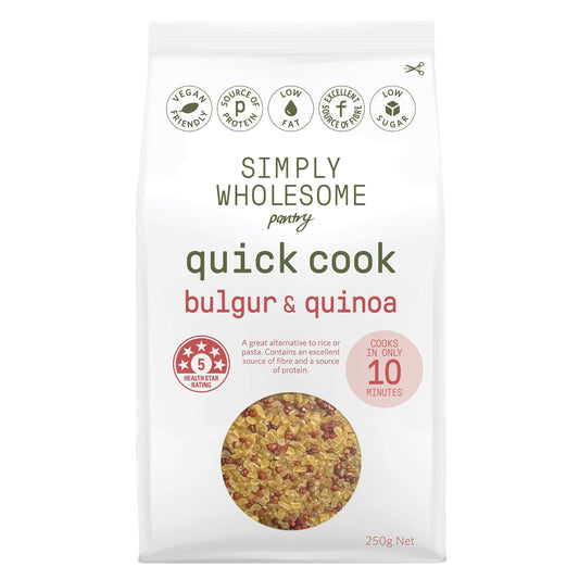 Quick Cook Grains Bulgur & Quinoa - 8 Pack Bundle
