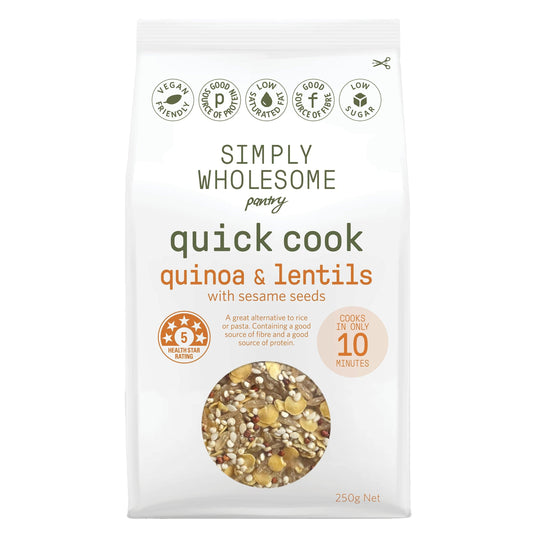 Quick Cook Grains Quinoa & Lentils - 8 Pack Bundle